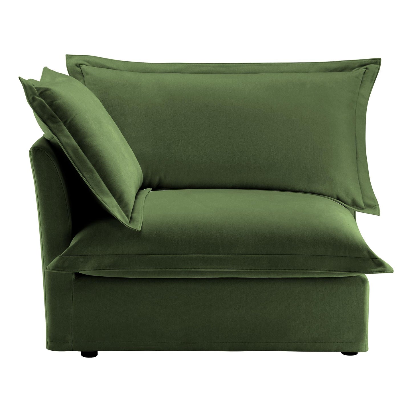 Koala Sofa LSF W/1 Pillow -Green image 1