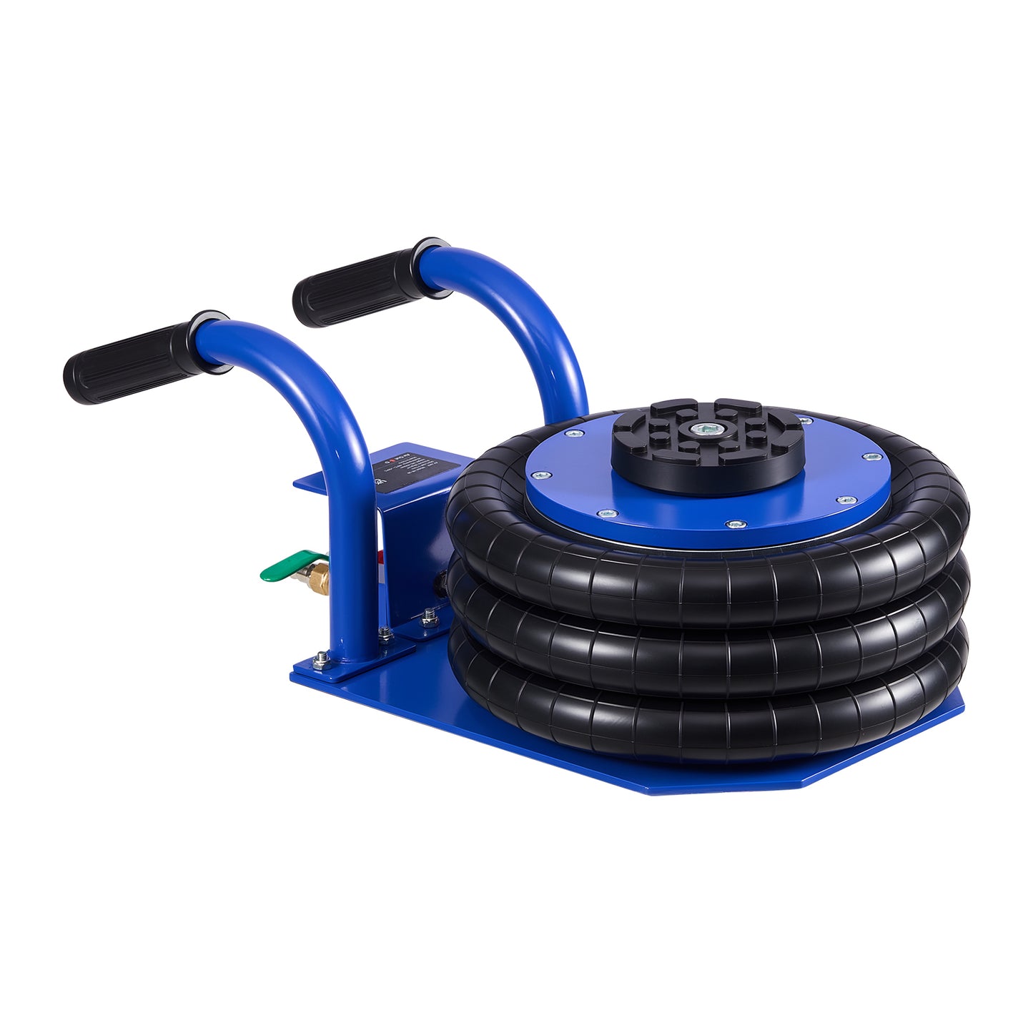 Air Jack, 3 Ton/6613 lbs Triple Bag Air Jack, Airbag with Six Steel Pipes, Lift Up to 17.7 inch/450 mm, 1-6 s Fast Lifting Pneumatic with Short Handles for Car, SUV, Pickup Truck Repair, Garage image 12