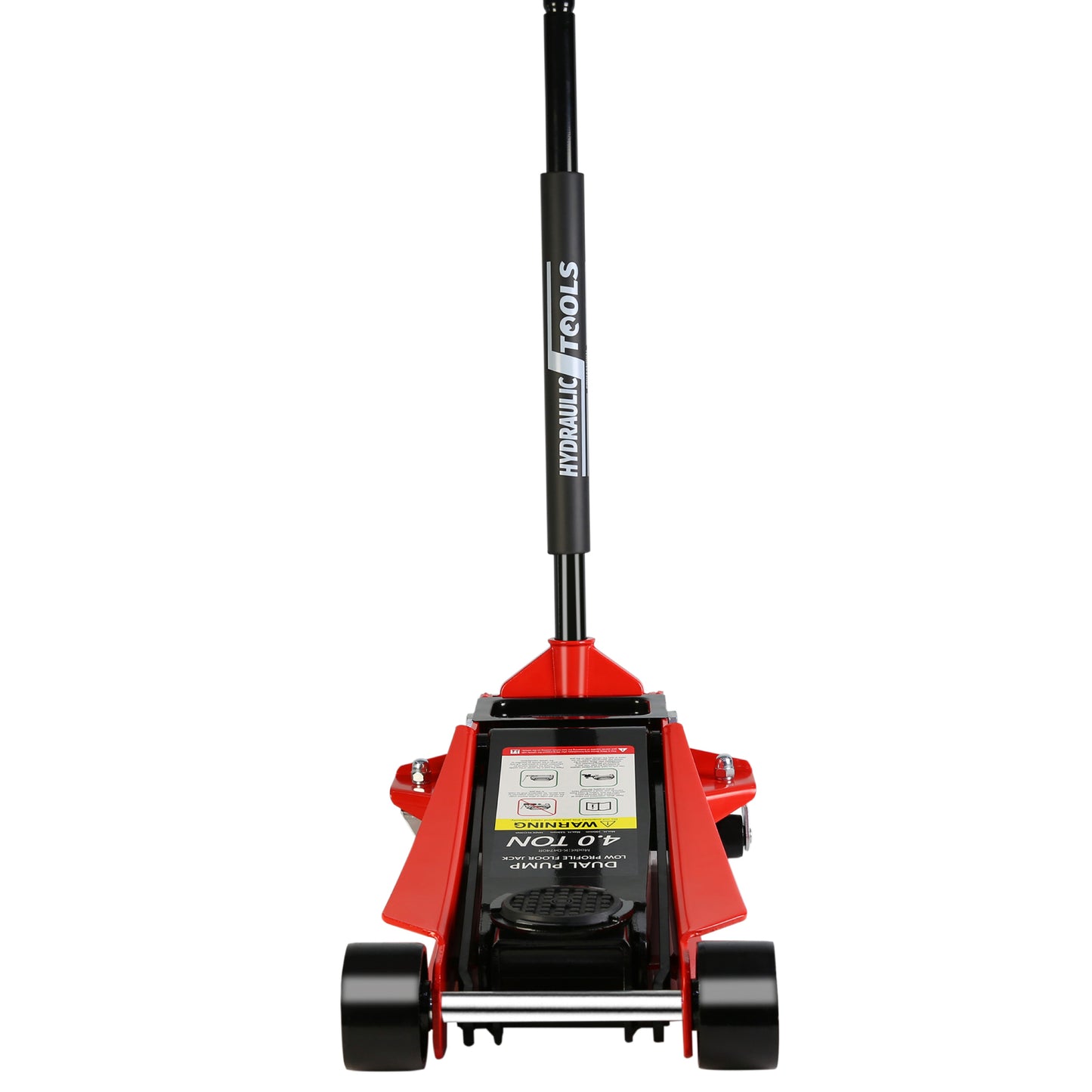 Floor Jack, 4 Ton Low Profile Floor Jack, Heavy-Duty Steel Racing Floor Jack with dual Piston Quick Lift Pump, Floor Jack Lifting Range 4"-21" image 10