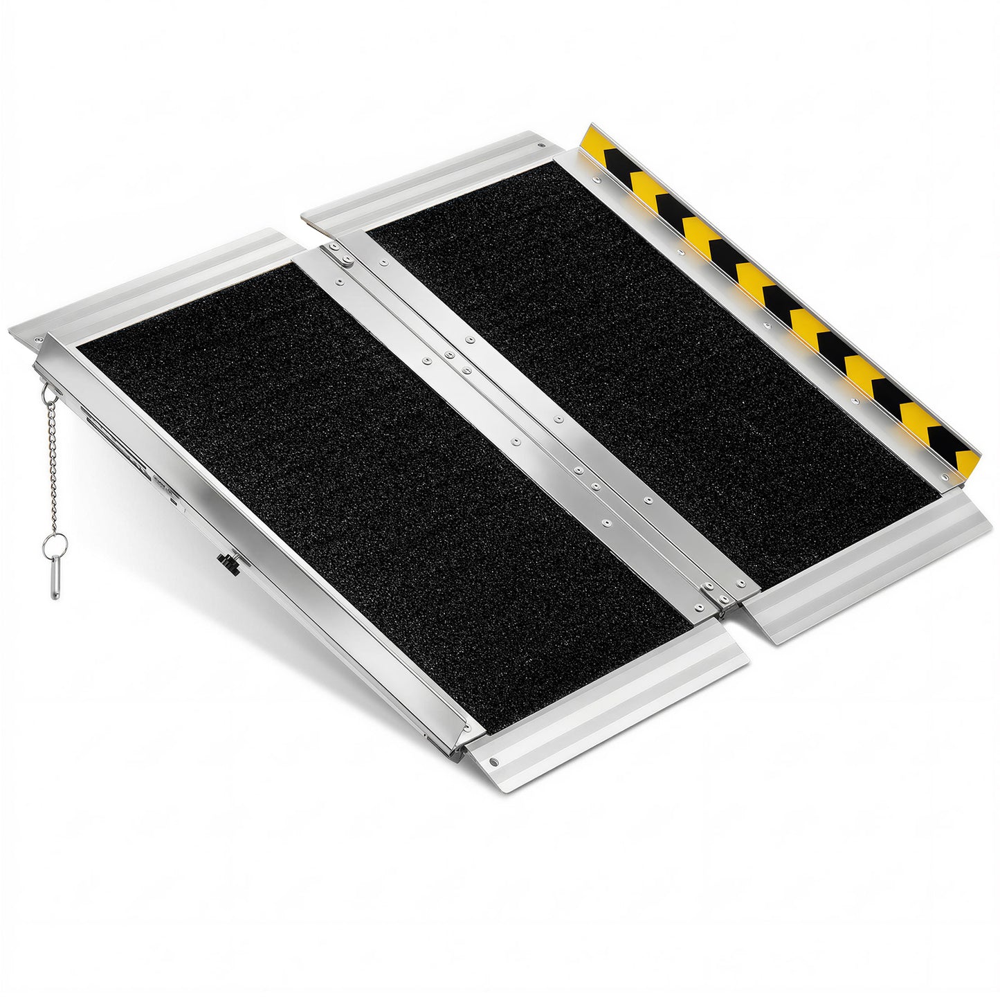Portable Wheelchair Ramp, 2FT, Non-Slip Aluminum Folding Handicap Ramp for Wheelchair, 800 lbs Capacity, Door Threshold Ramps for Home Steps, Stairs, Entry, Threshold, Doorways, Scooter, Curbs image 12