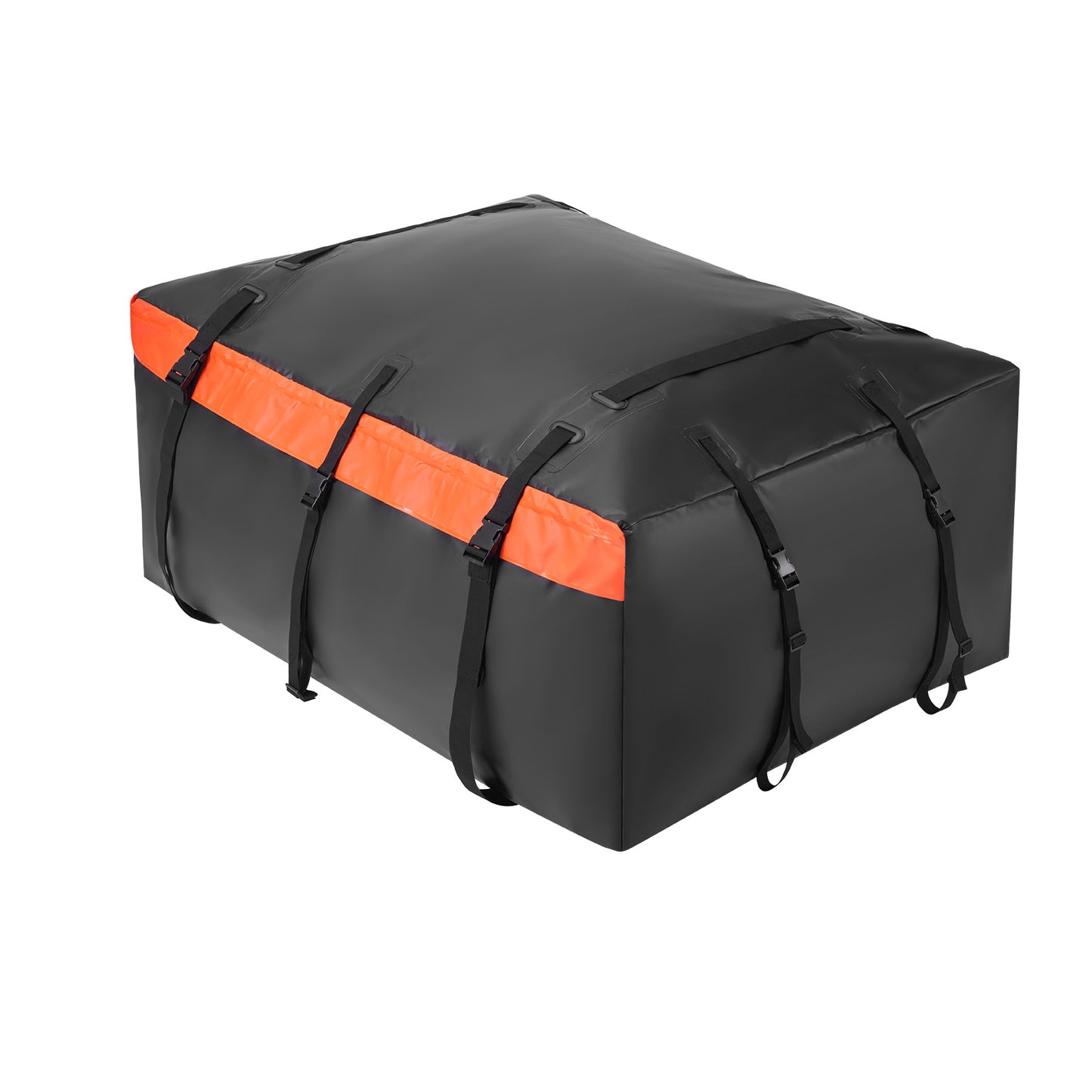 Car Rooftop Cargo Carrier Bag, 23 Cubic Feet Roof Cargo Carrier, Heavy Duty 840D PVC 100% Waterproof Car Roof Luggage Bag for All Vehicle with/without Rack- with Lock, Anti-Slip Mat, 6 Door Hook image 12