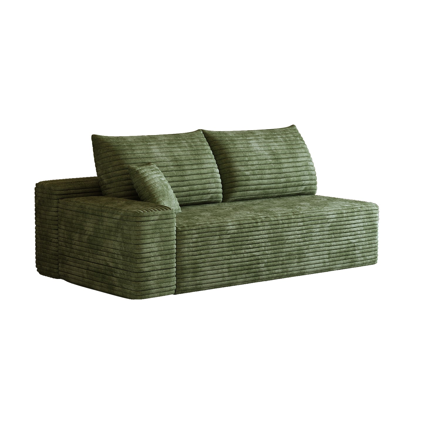 Y165-3L-GREEN 3seater left green image 6