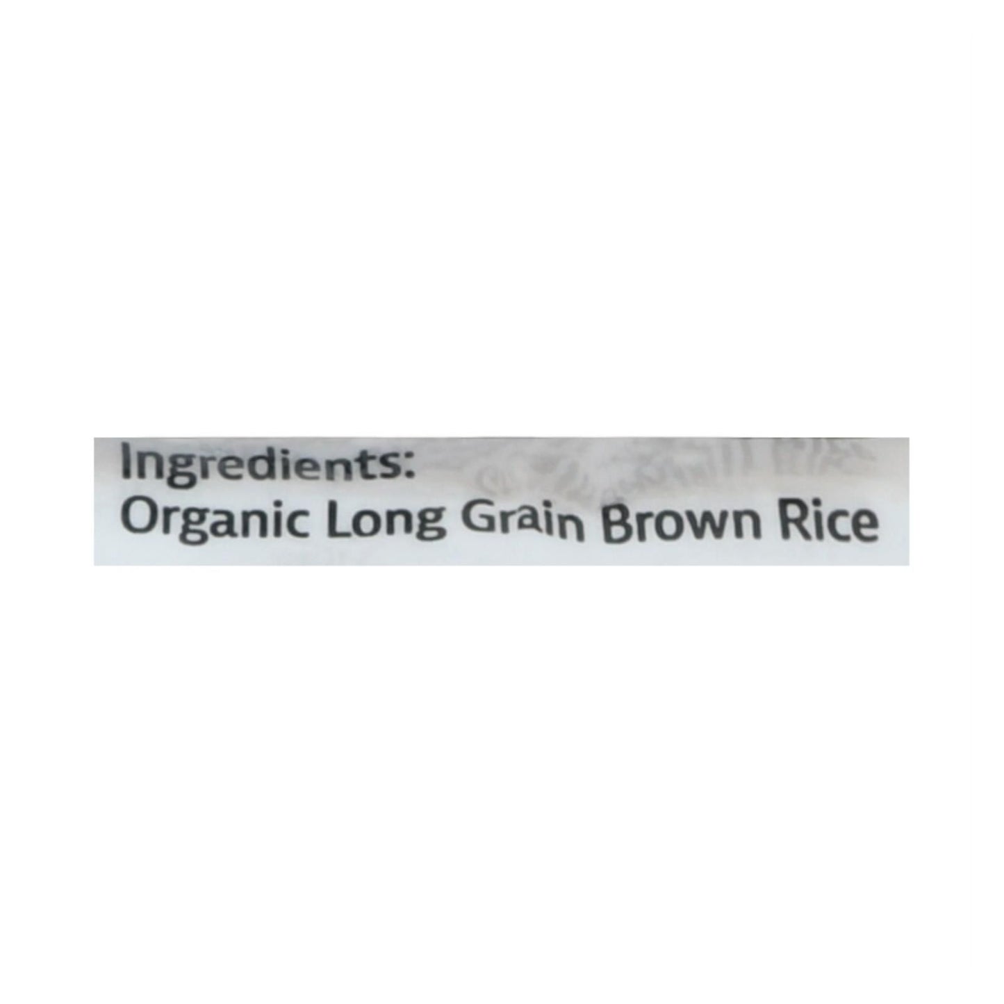 4 Sisters - Rice Og2 Brown Long Grain - Cs Of 6-2 Lb image 3