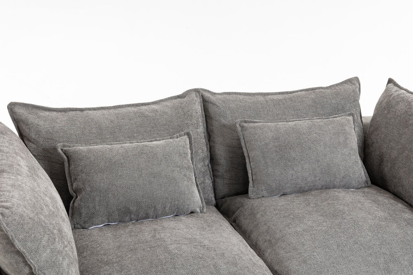 74.8" Width Cloud Couch Oversized Modular Sectional Sofa True Relax Comfy Couches Wide&Deep Seat Sofas for Living Room Furniture Sets, 2Seat image 12