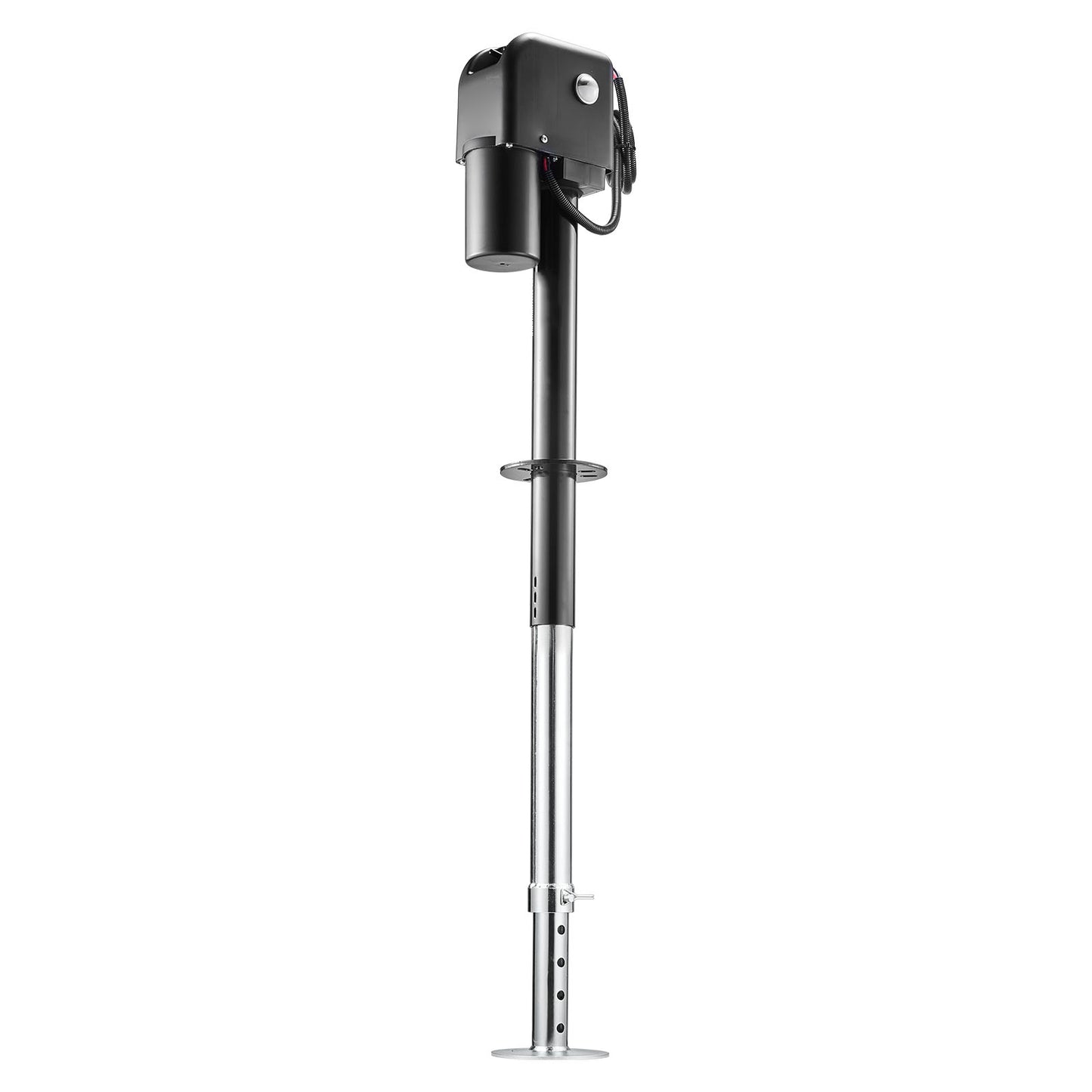 Electric Trailer Jack, 7500 lbs Capacity, Electric Power Tongue Jack with Waterproof Protective Cover & LED Light for Travel Trailer, Camper, RV, 9.84-27.84 in Lift, 12V DC with Wiring, Black image 10
