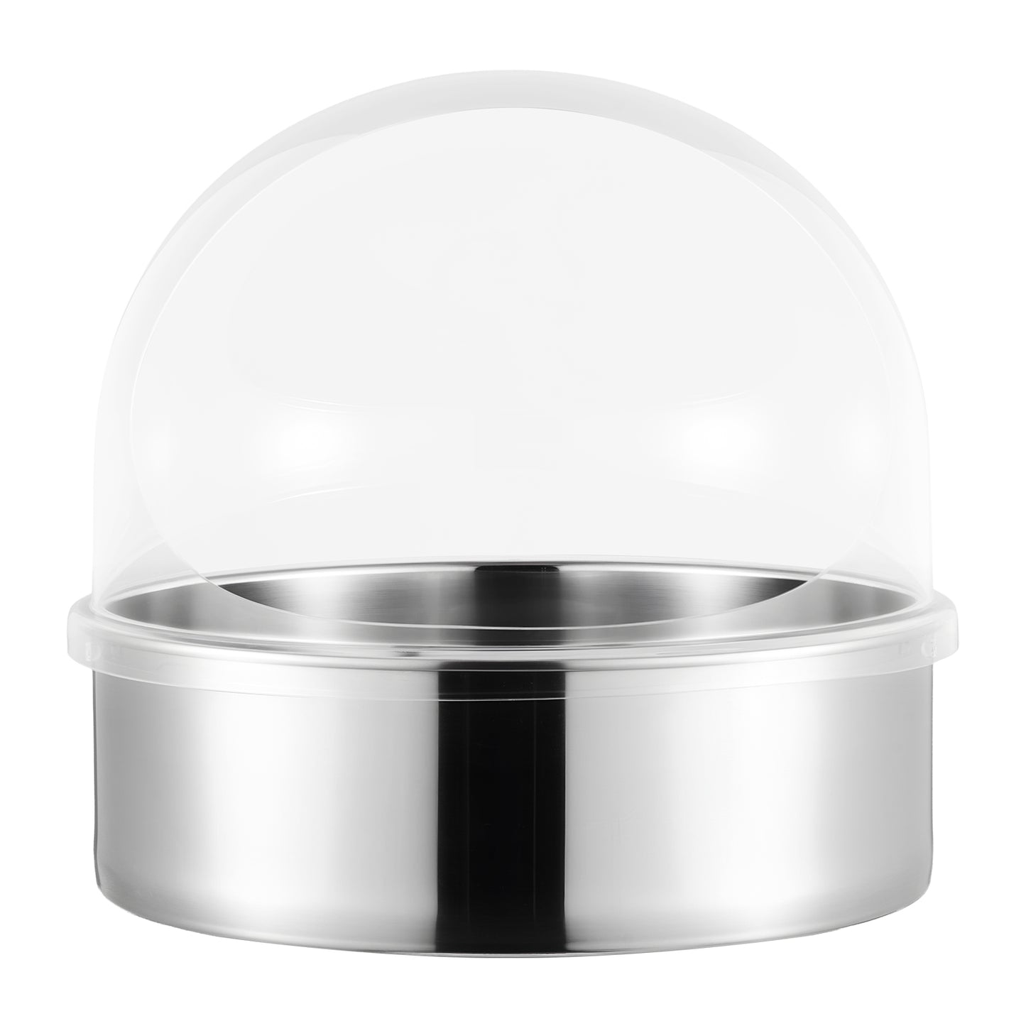Cotton Candy Machine Cover, Transparent Acrylic Dome Bubble Shield, Cotton Candy Machine Bubble Shield Compatible with 20.5in Cottons Candies Machines Bowl for Party, Shops, Bottom Groove Design image 12