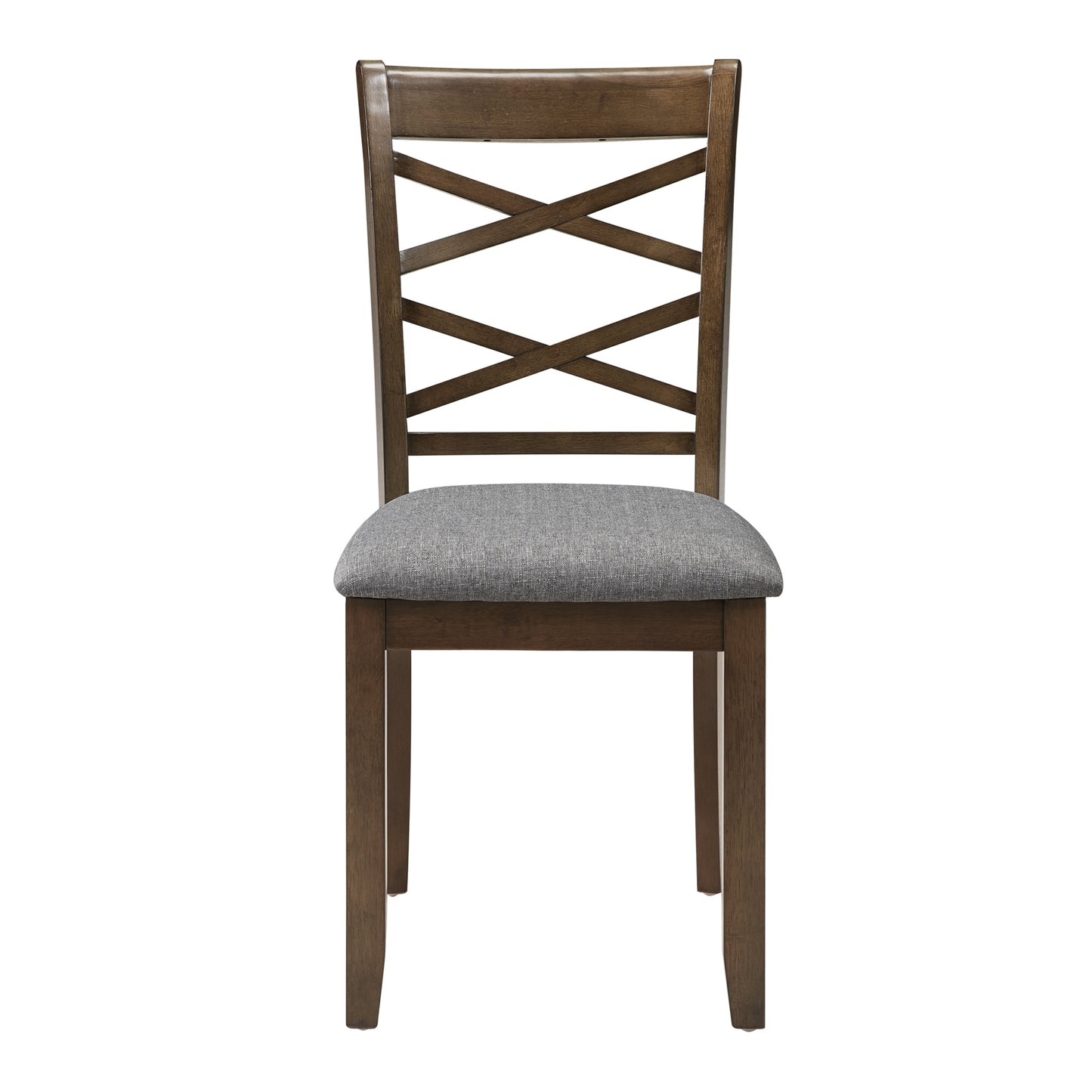 Dining Chairs Only, Wooden Dining Chairs Set of 4, Kitchen Chair with Padded Seat, Upholstered Side Chair for Dining Room, Living Room, Walnut image 11