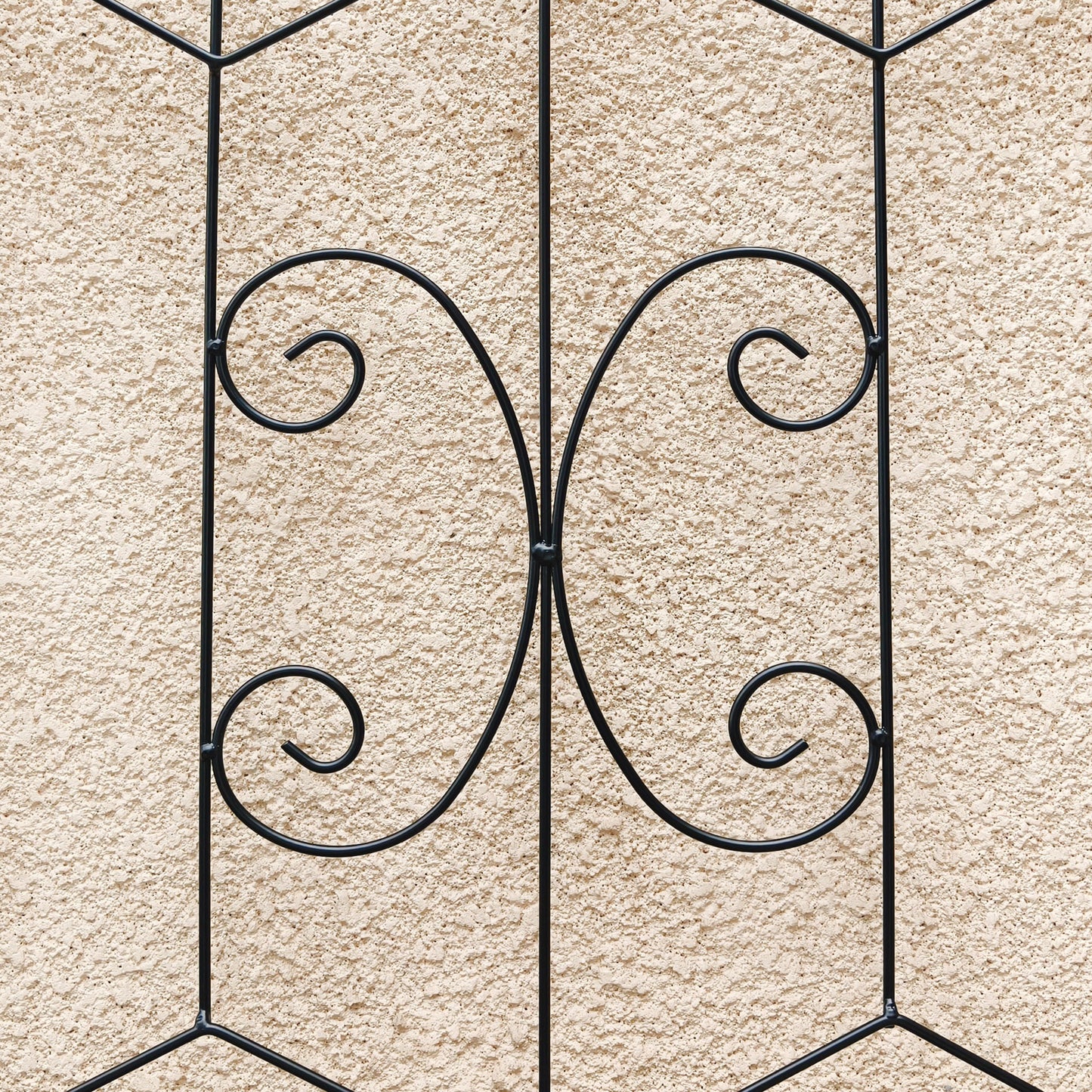 4 Pack Metal Garden Trellis 71" x 19.7" Rustproof Trellis for Climbing Plants Outdoor Flower Support Black image 12