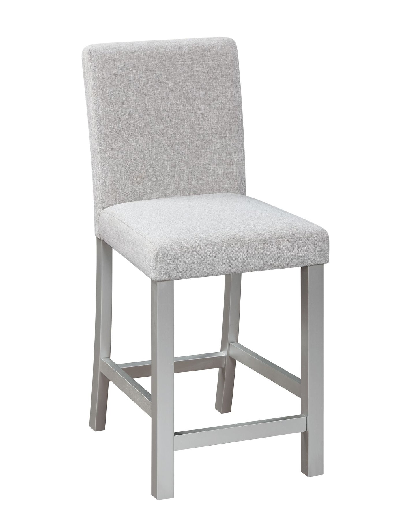 5 Piece Counter Height Table Set, Wooden Kitchen Table Set with Square Table and 4 Upholstered Chairs, Counter Height Di image 11