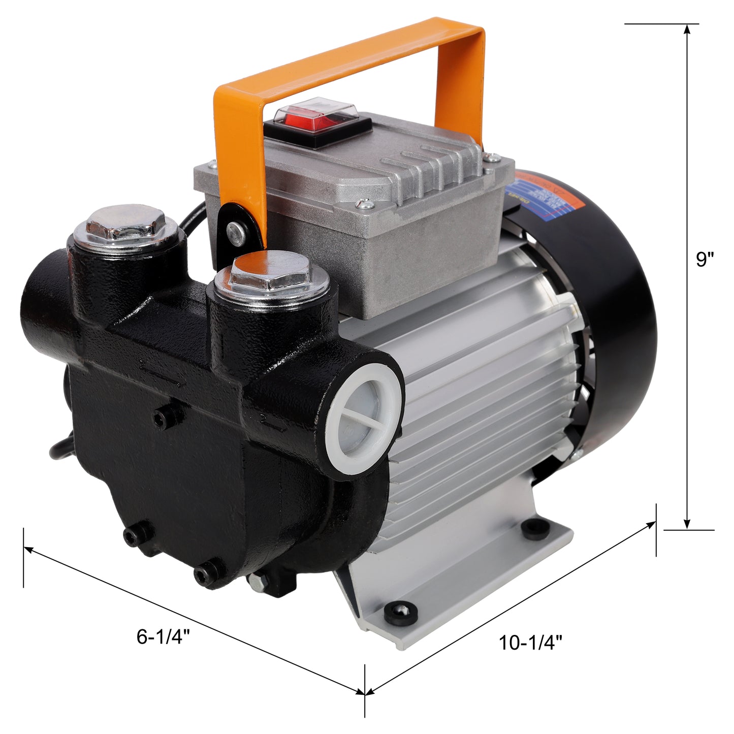 110V AC Portable Self-Priming Fuel Pump, Fast Transfer Pump for Diesel Kerosene Biodiesel, Ideal for Vehicle Farm Construction Use image 12
