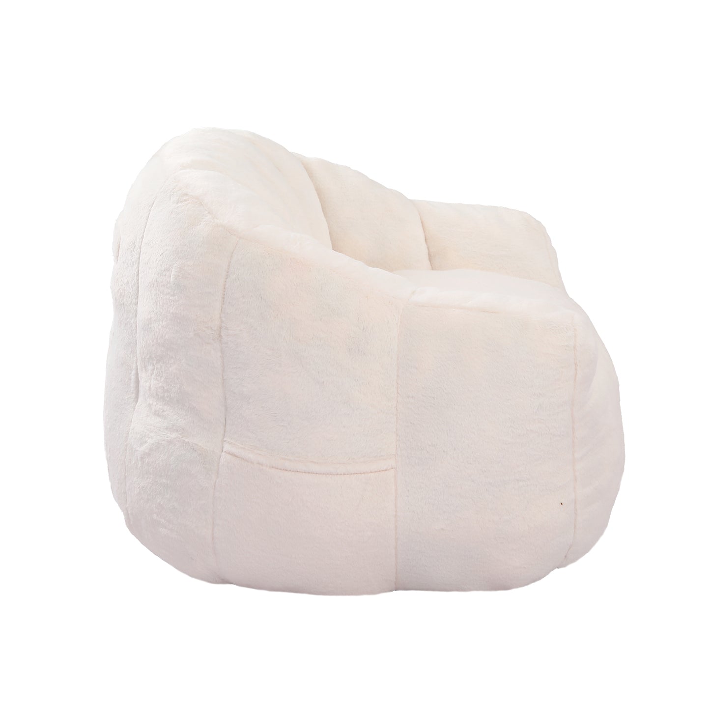 Bean Bag Chair, Bean Bag Sofa Chair with Armrests Stuffed High-Density Foam, Lazy Sofa Comfy Chairs BeanBag Chair for Adults in Living Room,Bedroom Reading image 12