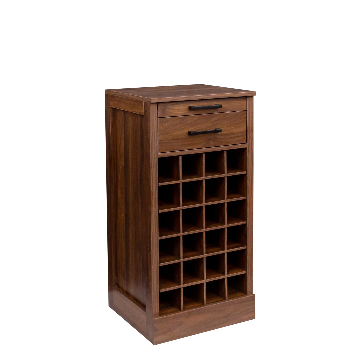 brown walnut color modular 24 wine bar cabinet Buffet Cabinet image 12