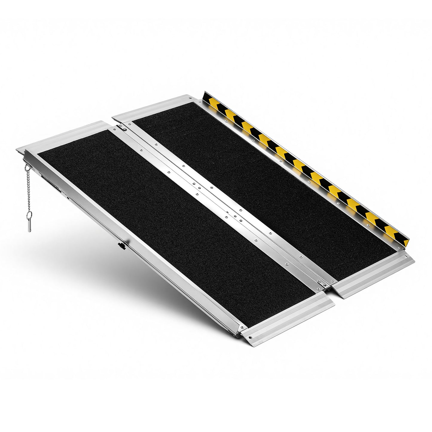 Portable Wheelchair Ramp, 3FT, Non-Slip Aluminum Folding Handicap Ramp for Wheelchair, 800 lbs Capacity, Door Threshold Ramps for Home Steps, Stairs, Entry, Threshold, Doorways, Scooter, Curbs image 12