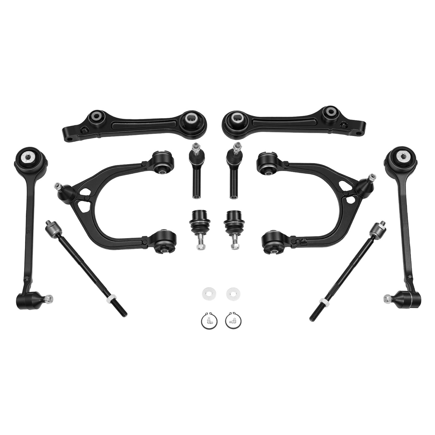 Left Right Front Upper & Lower Control Arms Kit, OEM Suspension Kit Compatible with 2011-2017 Chrysler 300 RWD, 2011-2017 Dodge Challenger RWD, 2011-2014 Dodge Charger RWD (14PCS) image 12