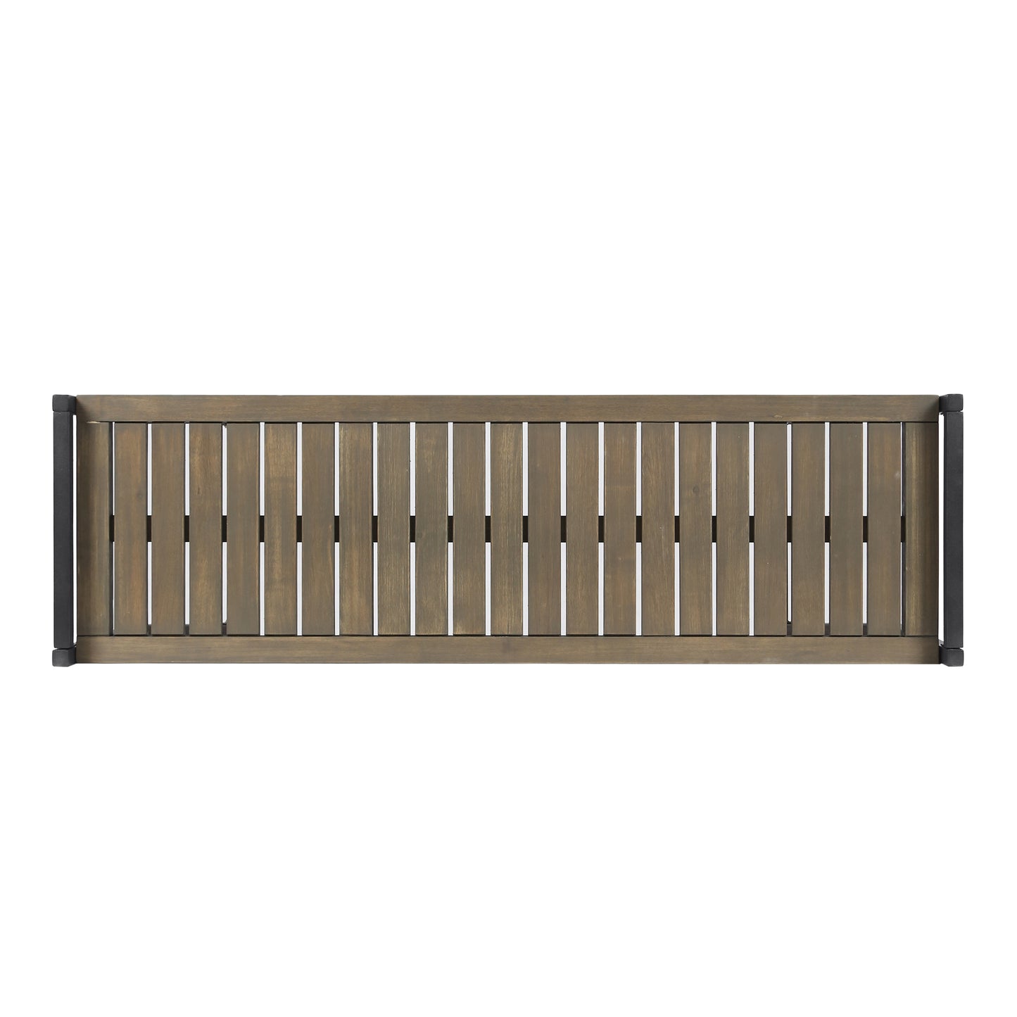 HOPKINS INDUSTRIAL WOOD AND METAL BENCH image 9