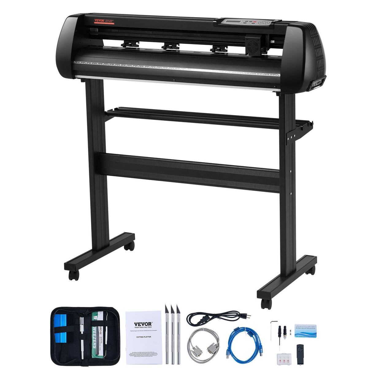VEVOR Vinyl Cutter Machine, 34 in Cutting Plotter Machine 34 in