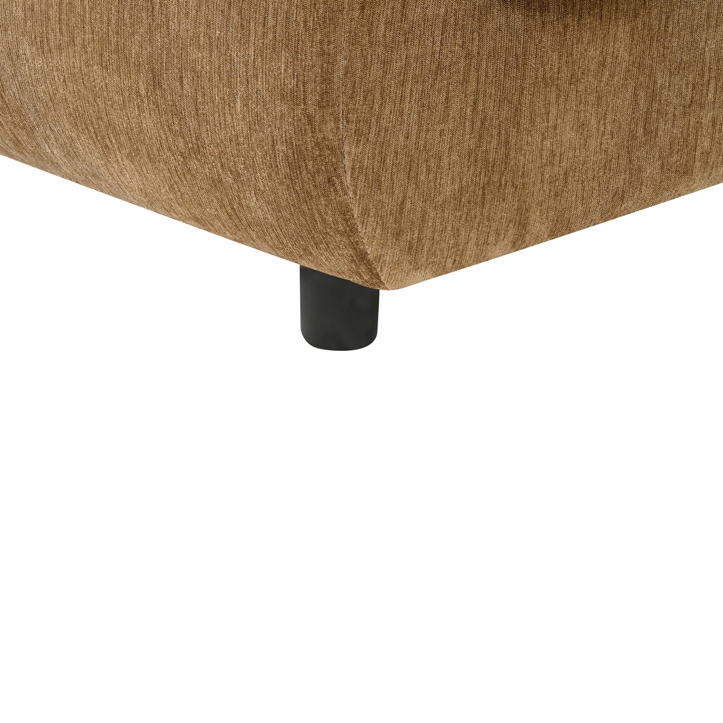 98.5 " Curved Designed Contemporary 3-Seater Sofa in Mocha: Plush Seating, Streamlined Design, and Durable Frame – Ideal for Stylish Living Spaces image 10