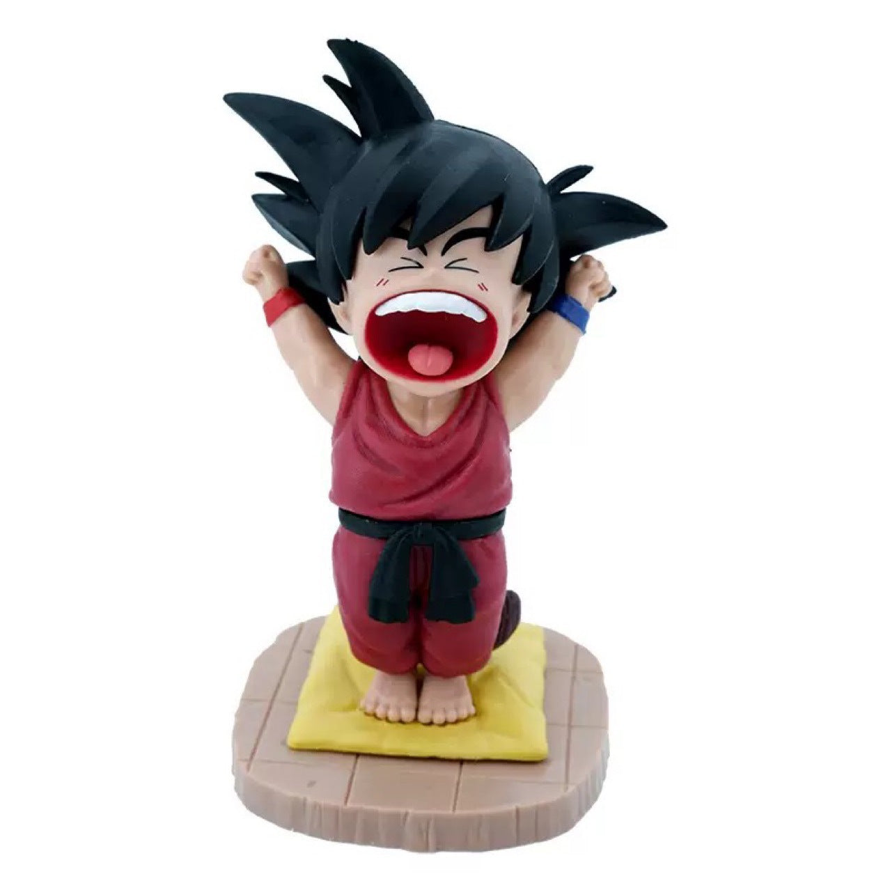 Dragon Ball Q Version Yawning Young Goku Figure Anime Model