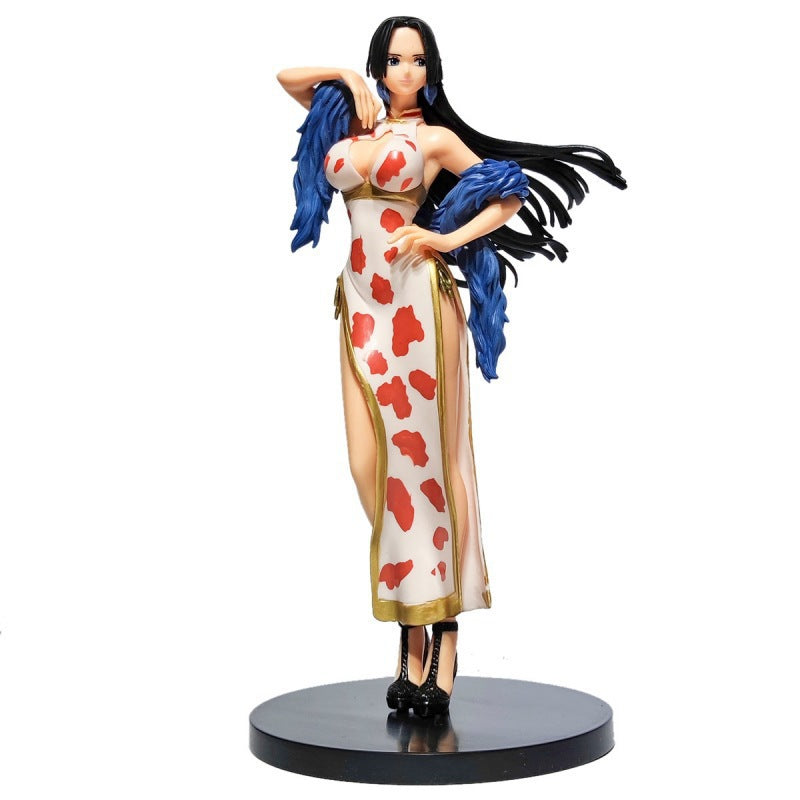 One Piece Boa Hancock Sweet Cheongsam Figure Anime Gift Model