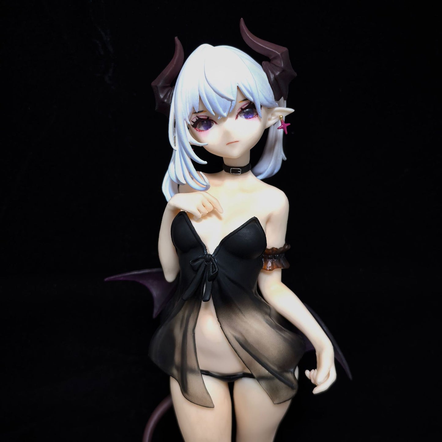 Premium Version Lilith Anime Sexy Desktop Model with Movable Eyes and Tail