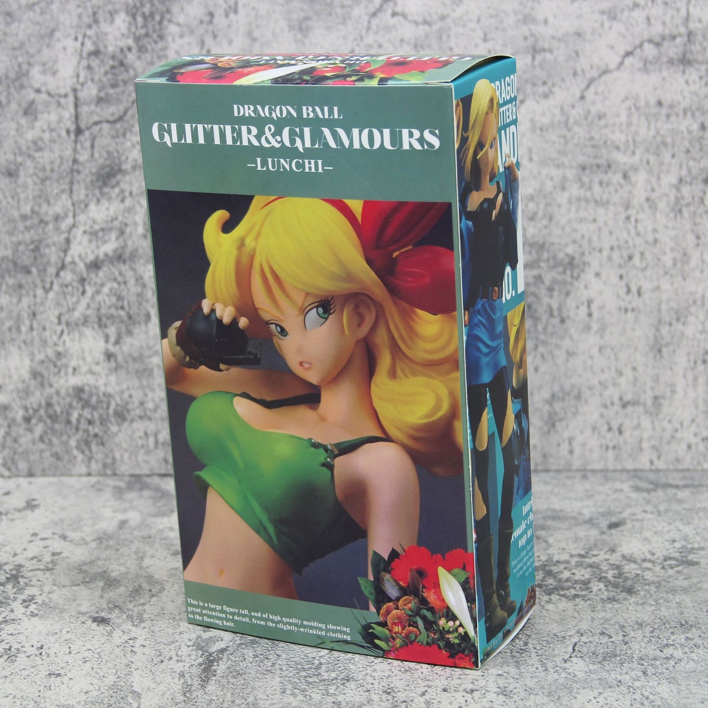 LL Dragon Ball Series Blonde Launch Figure Adventure Standing Pose Anime Model