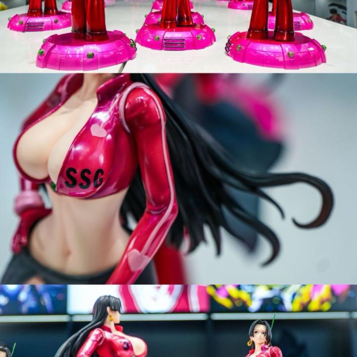 JT Egg Island Empress of the Sea One Piece Statue 34cm Full Paint Anime Figure