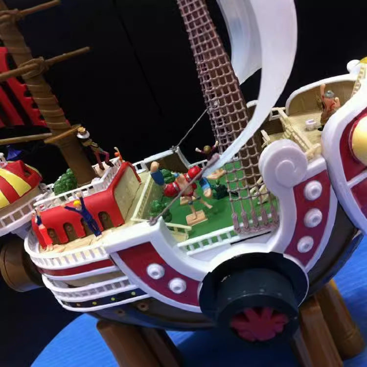 One Piece Thousand Sunny Going Merry Anime Statue Model Figure Ornament