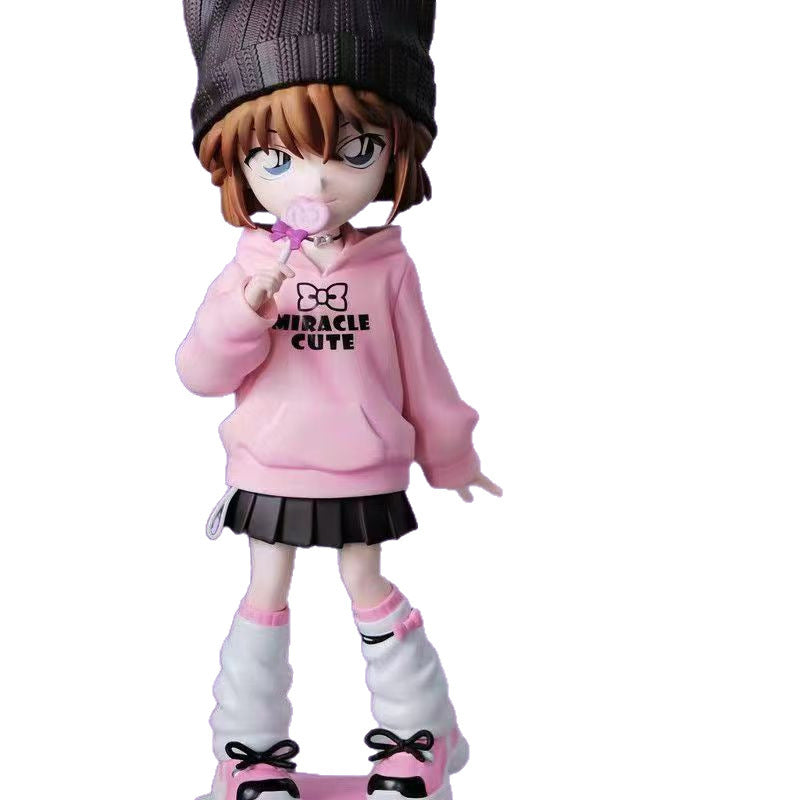 G Cat Ear Haibara Ai Full Painted Gift Version Anime GK Figure Statue Model