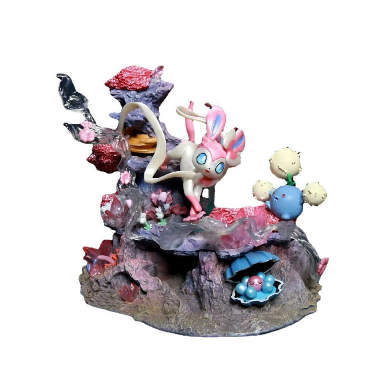Pokemon GK Sylveon Eevee Island Fairy Gene Anime Figure