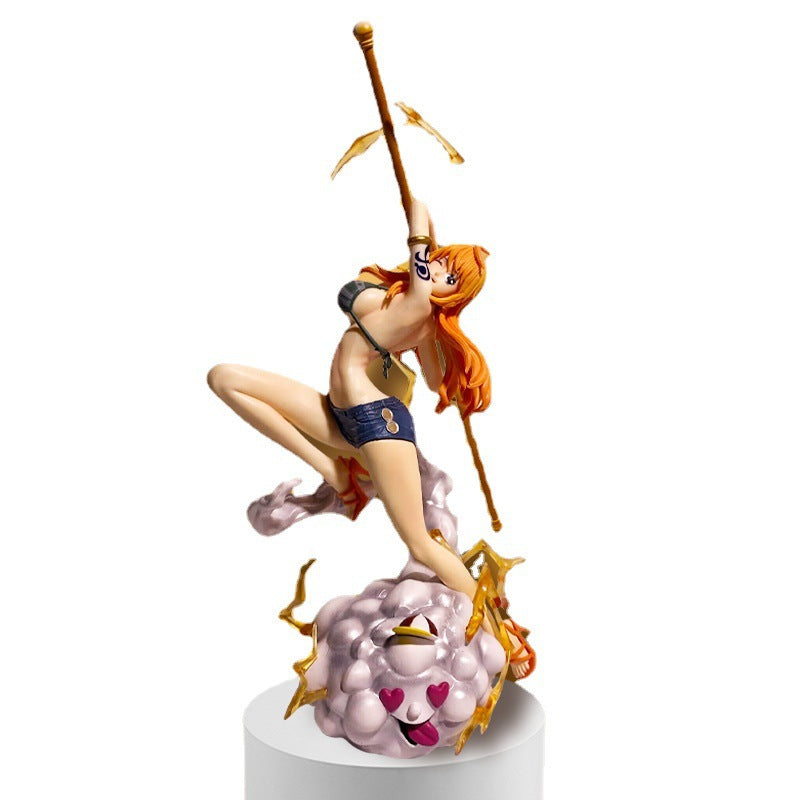 SH One Piece IU Popmax Resonance Nami Straw Hat Crew GK Figure Model Ornament