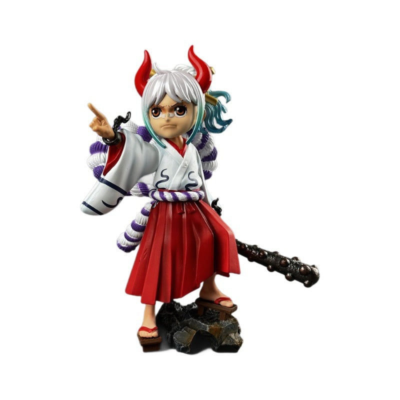 JT One Piece Childhood Yamato Anime Desktop Figure