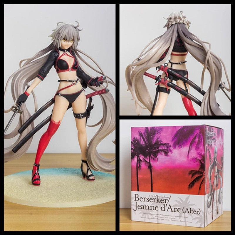 FATE Swimsuit Jeanne Alter Berserker Reverse Body Anime Figure Model