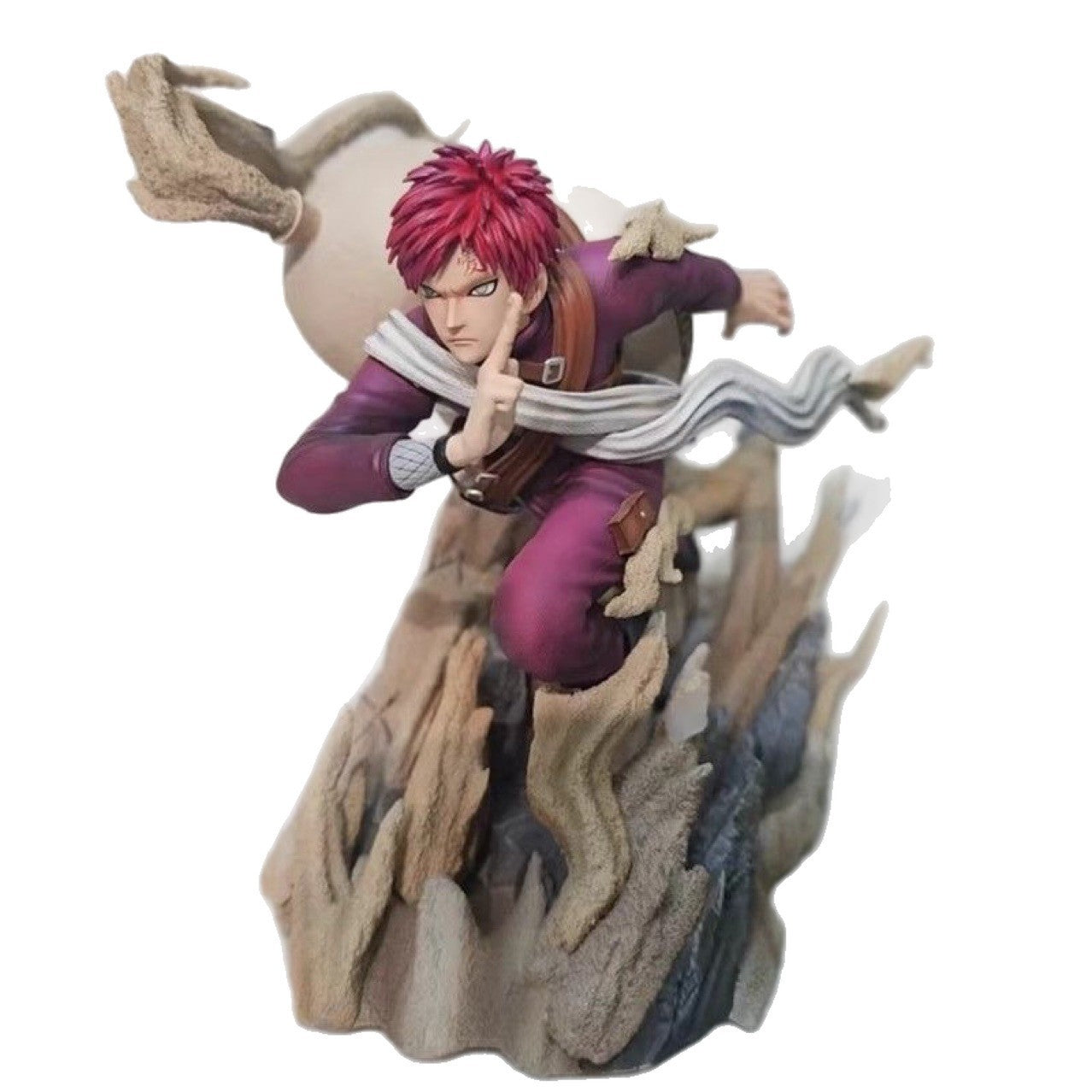Naruto Anime Kimimaro Gaara Battle Form Figure Model GK Statue