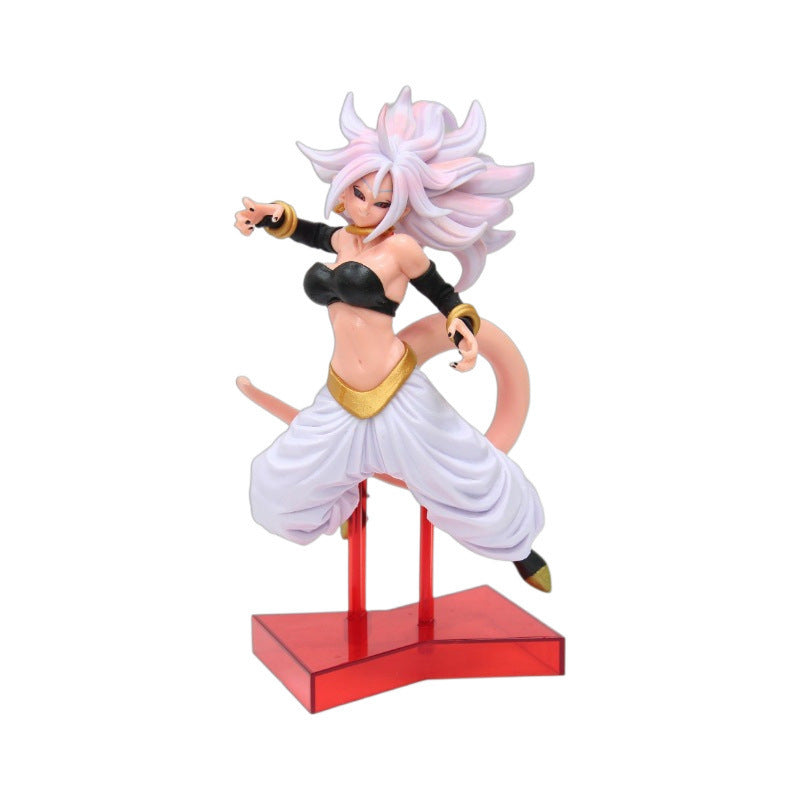 LL Dragon Ball Figure Female Buu Movie Android 21 Desktop Decoration Anime Figure Model