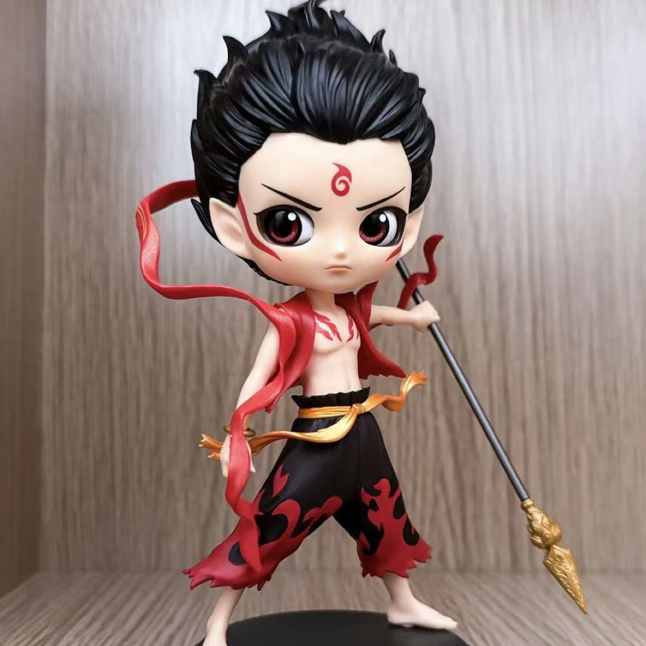 New Movie Nezha: The Devil's Birth Nezha Figure Ornament Model Doll Ao Bing Gift