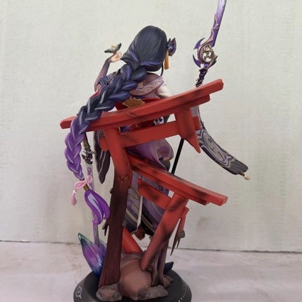 Raiden Shogun Genshin Impact Pure Land Anime Girl Model Premium Version