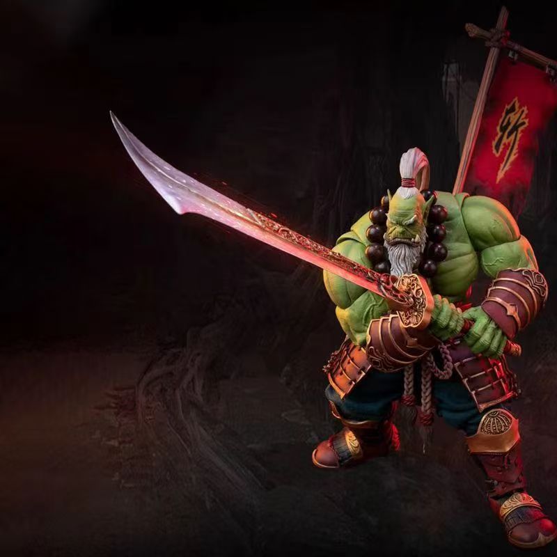 World of Warcraft Orc Blademaster 1/10 Scale Action Figure Model