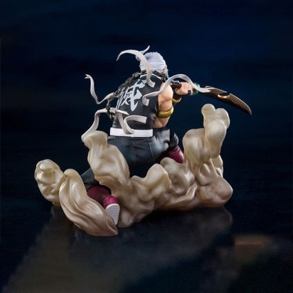 Demon Slayer Figure - Upper Moon Three Akaza, Tengen Uzui, Nezuko, Zenitsu - Anime Figure