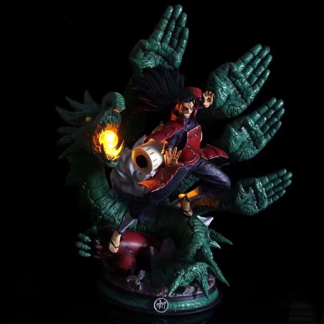 Naruto Super Giant GK 1st Hokage Hashirama Senju Limited Edition Scene Statue Model Boxed Figure