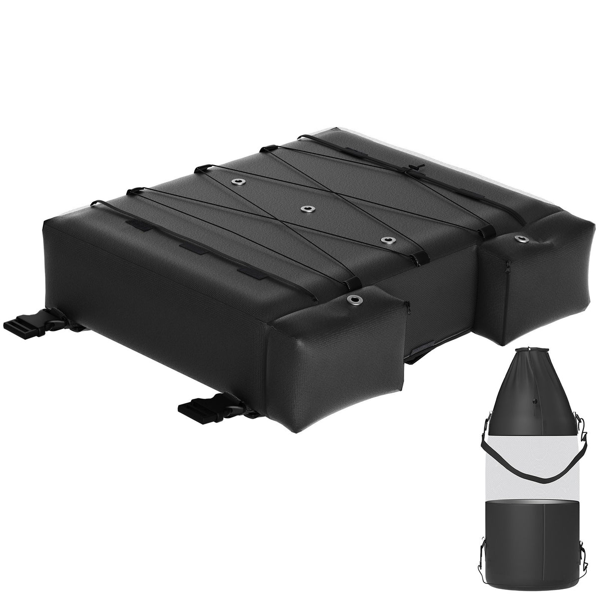VEVOR T-Top Storage Bag, Life Jackets Storage Bag with Boat 4 Life Jackets