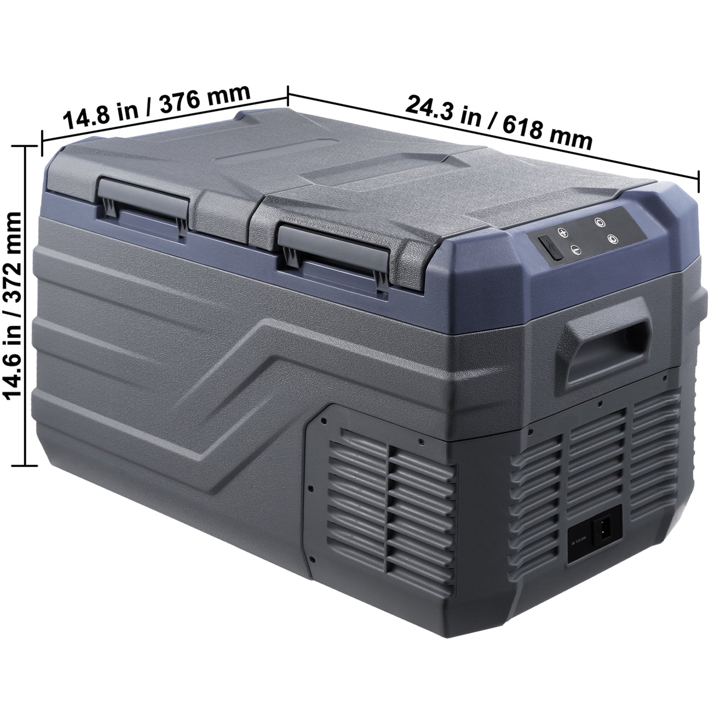 Car Refrigerator, 12 Volt Car Refrigerator Fridge, 25 L Dual Zone Portable Freezer, -4℉-68℉ Adjustable Range, 12/24V DC and 100-240V AC Compressor Cooler for Outdoor, Camping, RV image 11