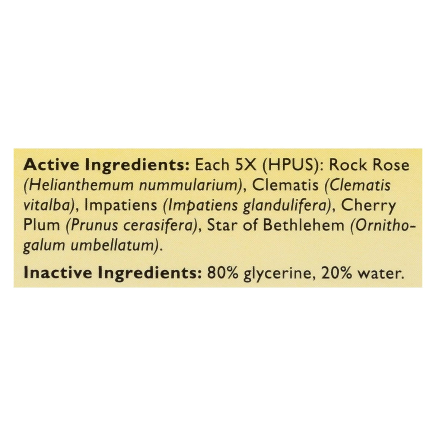 Bach Flower Remedies Rescue Remedy Stress Relief For Pets - 10 Ml image 2