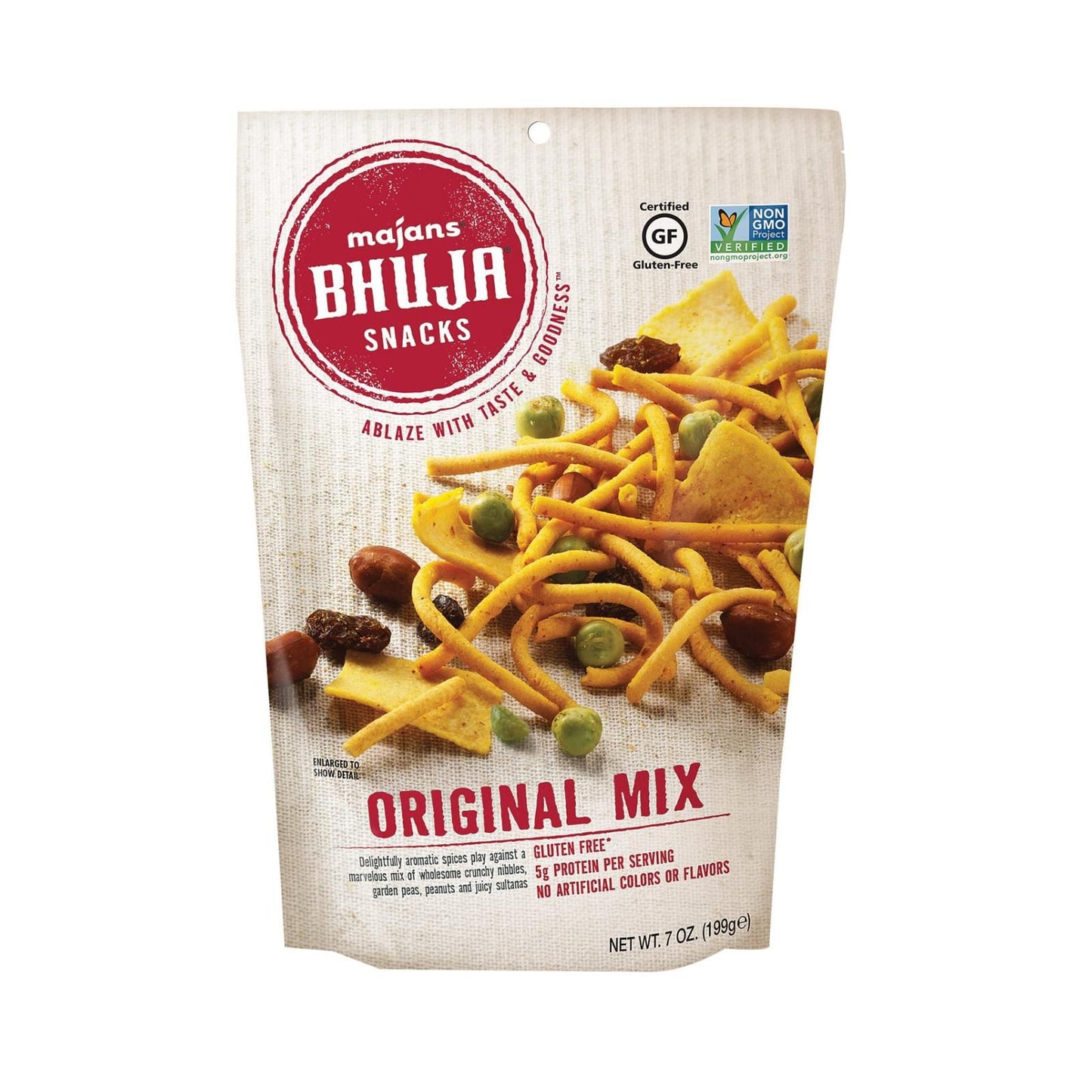 Bhuja Snacks - Original Mix - Case Of 6 - 7 Oz. image 1