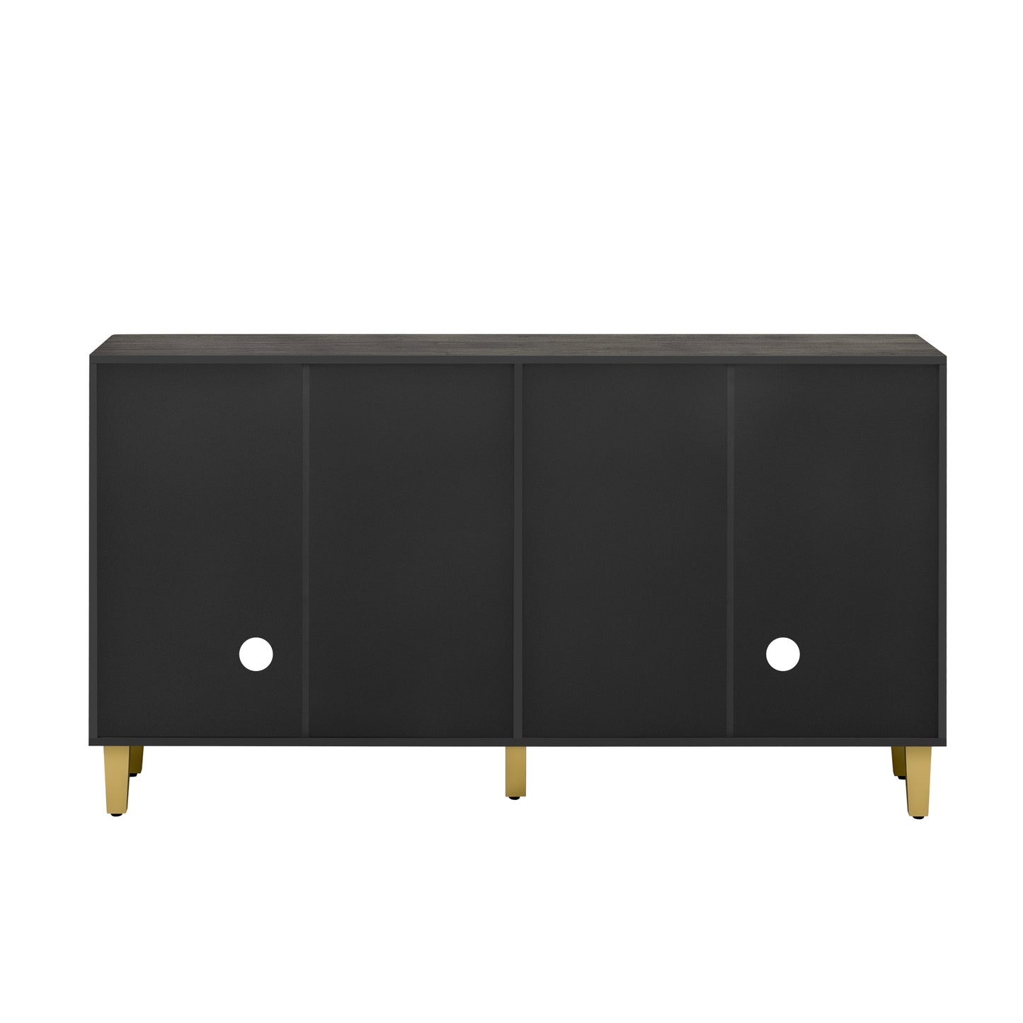 TREXM sideboard cabinet with storage in light and dark gray color option