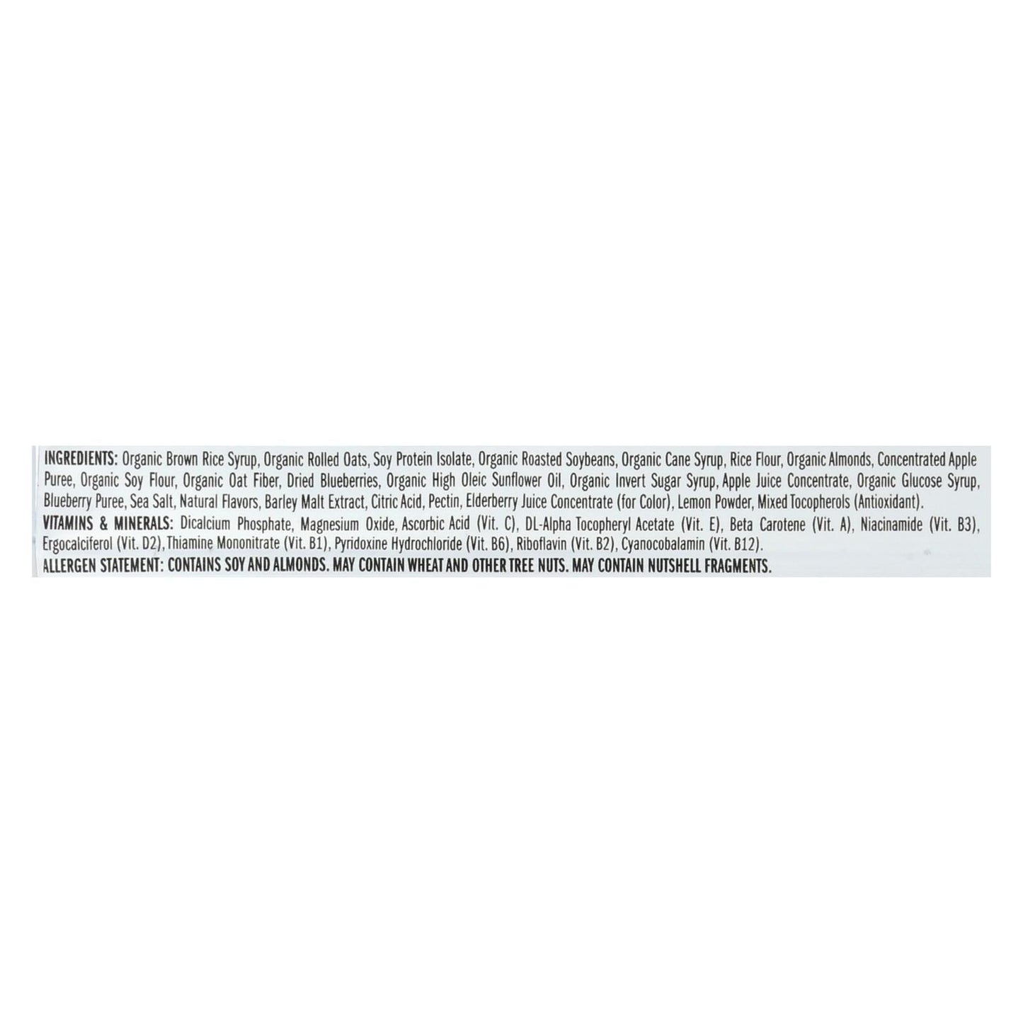 Clif Bar - Organic Blueberry Crisp - Case Of 12 - 2.4 Oz image 3