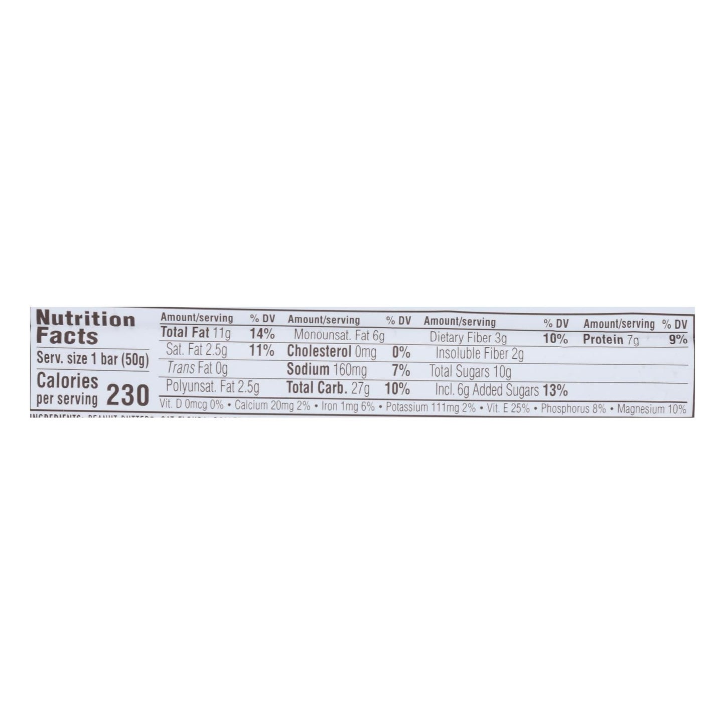 Clif Bar Organic Nut Butter Filled Energy Bar - Peanut Butter - Case Of 12 - 1.76 Oz. image 2