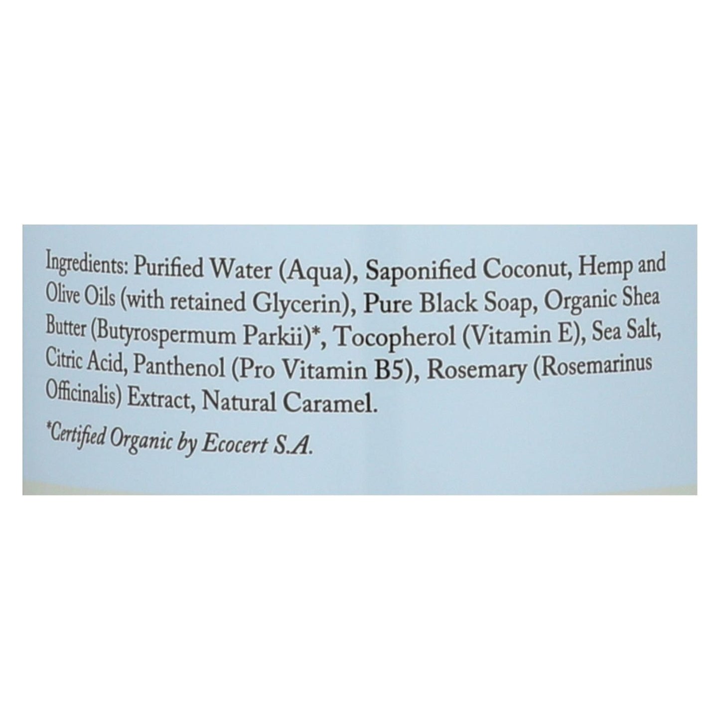 Dr. Woods Naturals Black Soap - Shea Vision - Unscented - 32 Oz image 2
