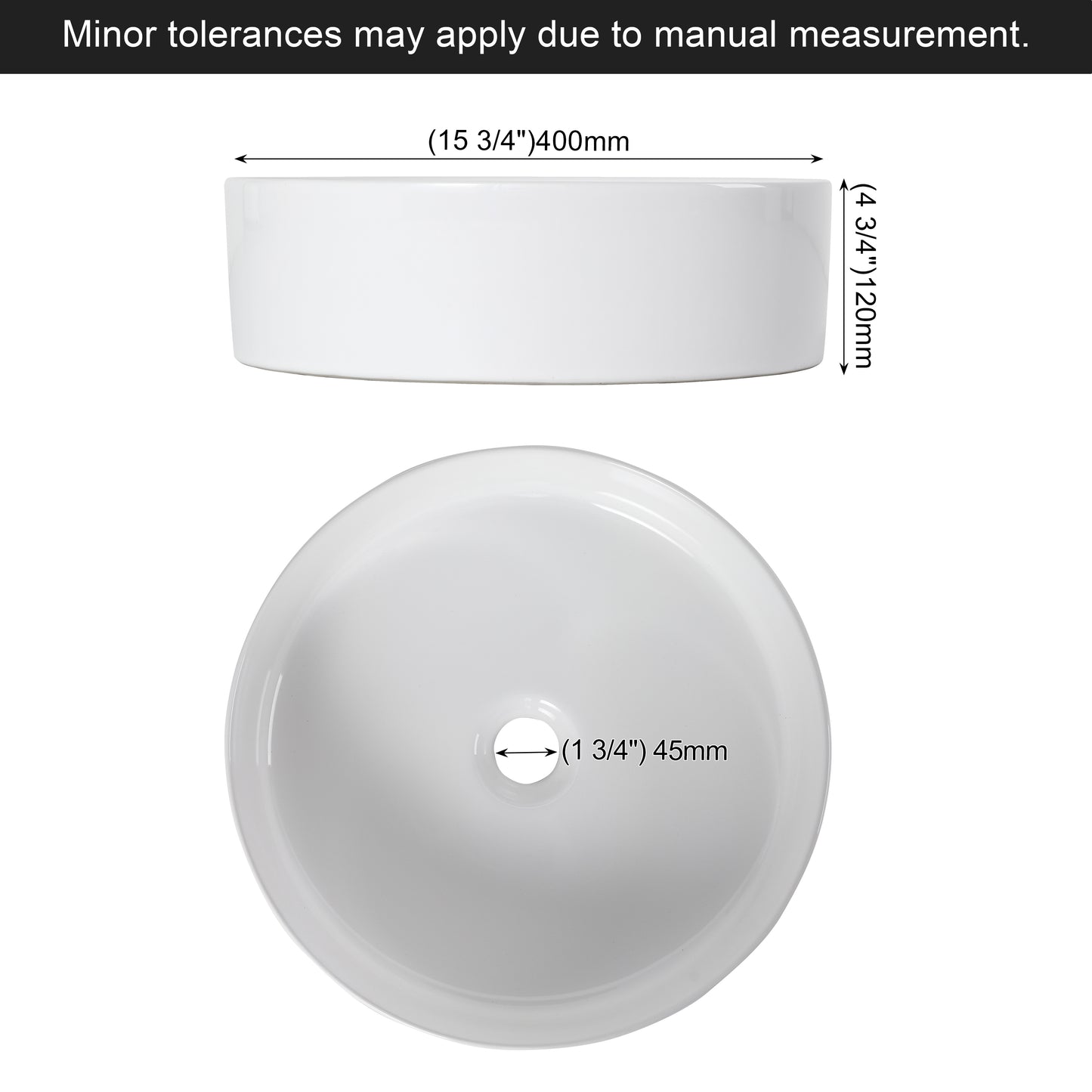 30" Floating Bathroom Vanity with Glossy White Round Vessel Sink, Wall-Mounted Vanity with Open Shelf Storage, White Finish with Durable Countertop, Space-Saving Modern Design (Ships in 2 Boxes) image 12