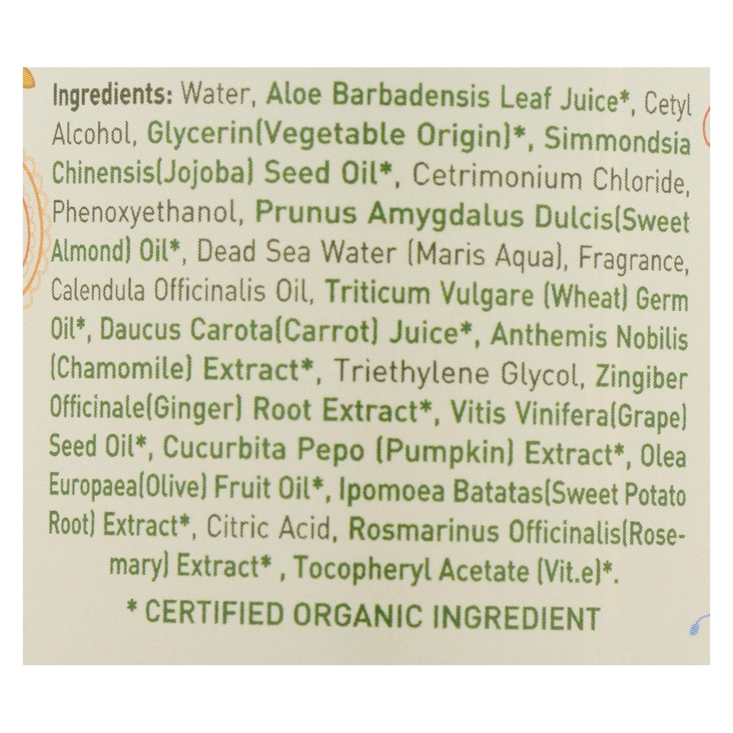 Ecolove - Conditioner Orange Veg Nrml&dry - 1 Each - 17.6 Fz image 3