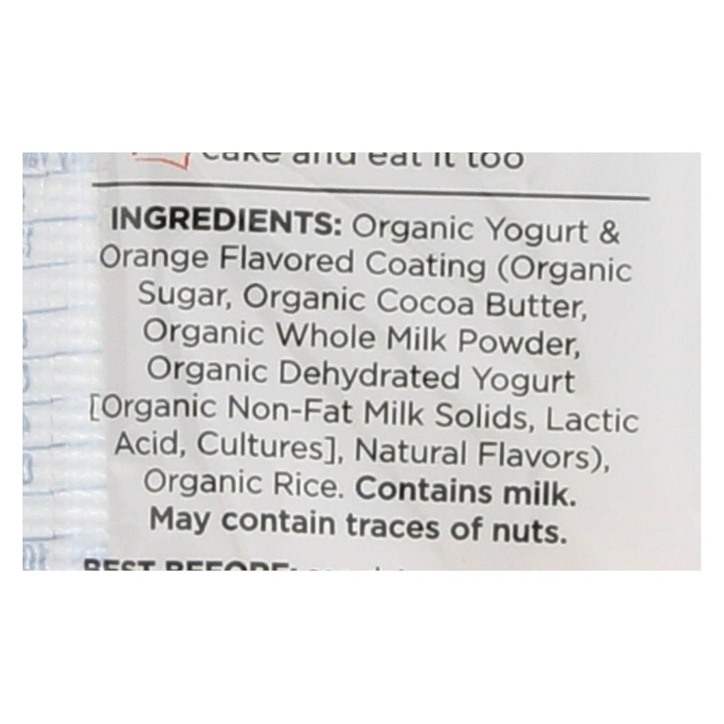 Element Organic Dipped Rice Cakes - Vanilla Orange - Case Of 6 - 3.5 Oz image 3